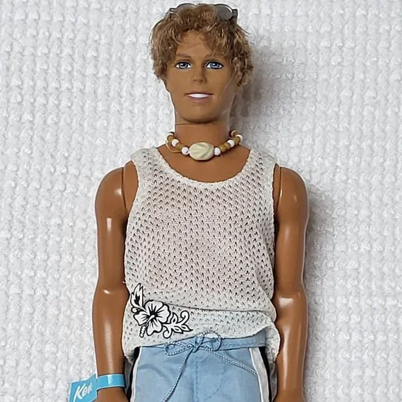 (SOLD) Ken Beach Summer Barbie Doll Vintage Original Genuine Loose - Picture 3 of 12